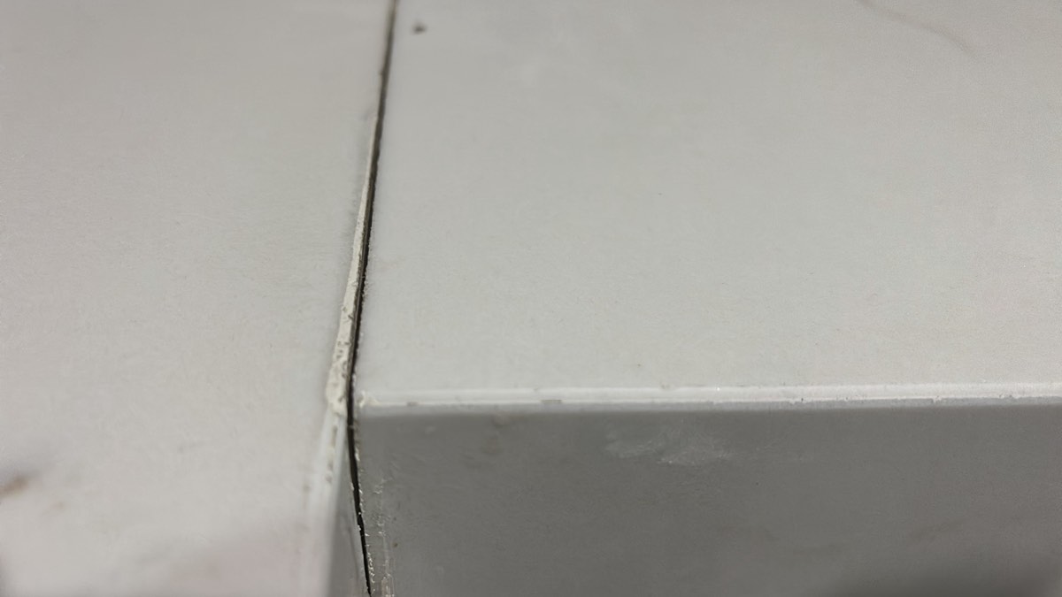 Poor joint finish, recorded during a pre-purchase inspection in Craigieburn